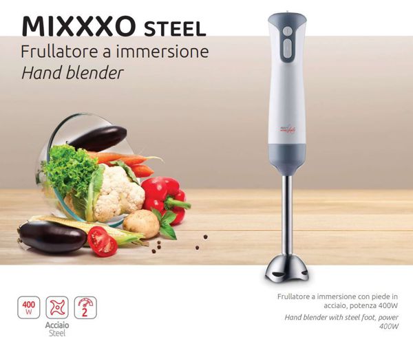 Mixxxo Steel 118420315 Batidora De Mano 400W