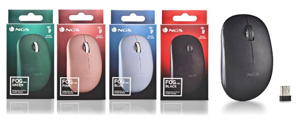 Ngs Fog Pro Black Raton Silencia 2.4Ghz