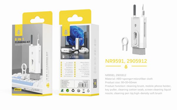One Plus 2905912 Nr9591 8 En 1 Kit De Limpieza