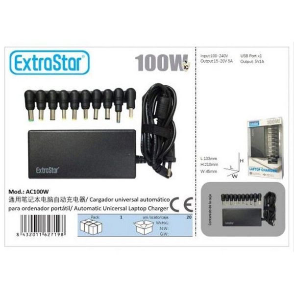 Extrastar Dac100W Alimentacion Multivotaje
