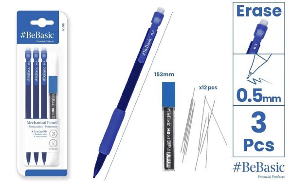 Mp S008 Pack De Ahorro Portaminas Y Minas 0.5Mm