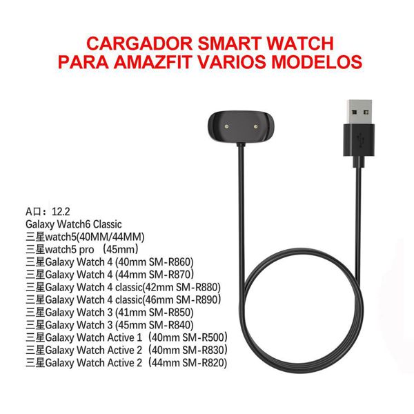 Cargador Smart Watch Amazfit Varios Modelos