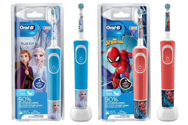 Oral-B Vitalityd100Kids/S Cepillo Diente Electrico Spiderman