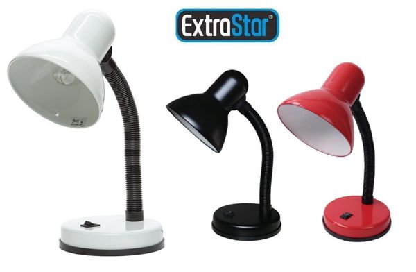 Extrastar Ahd2028 Lampara De Escritorio Flexi