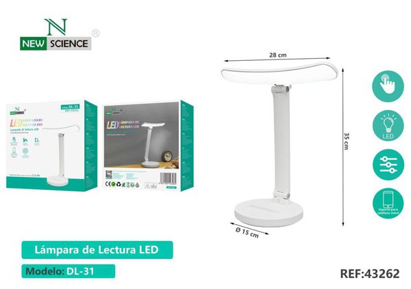 New Science Dl-31 Lampara De Lectura LED