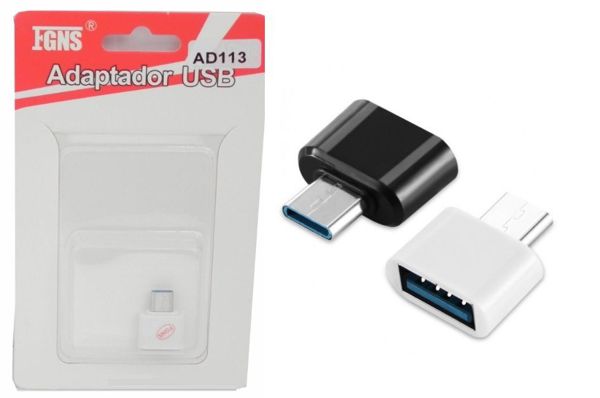 Gns Ad113 Adaptador Otg USB A Tipo C