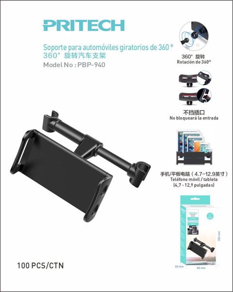 Pritech Pbp-940 Soporte De Tablet Coche