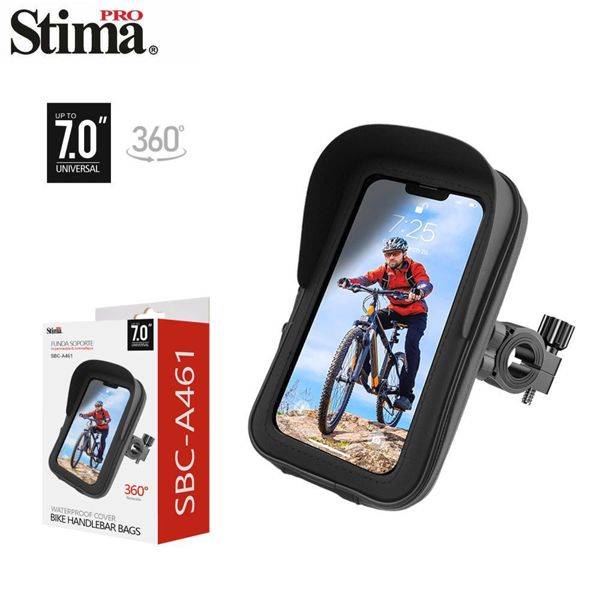 Stima Sbc-A461 Funda Soporte Impermeable Y Antireflejos Bici 7.0'