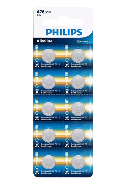 Philips Pilas Lr44 *10
