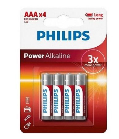 Philips Pilas Lr03 Micro Aaa*4