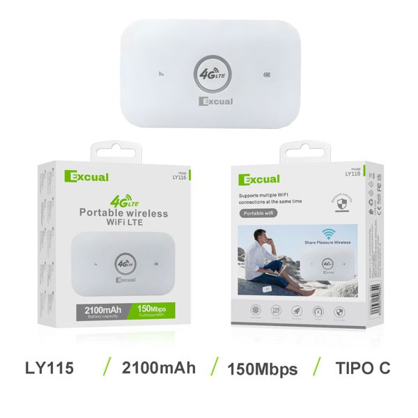 Excual Ly115 Portable Wireless WiFi Lite
