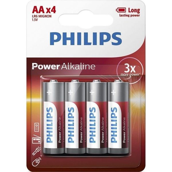 Philips Pilas Lr6 Mignon Aa*4
