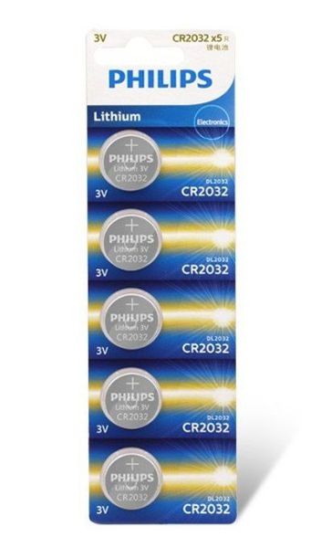 Philips Pilas Cr2032 *5