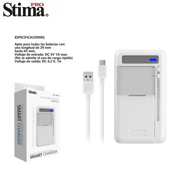 Stima Scu-A462 Cargador De Bateria Universal