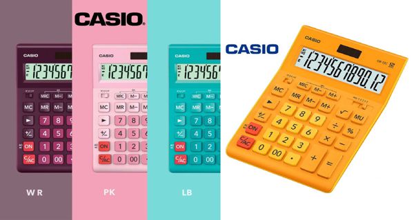 Casio Gr-12-W-Ep-Es Gr-12-Bu Calculadora Sobremesa