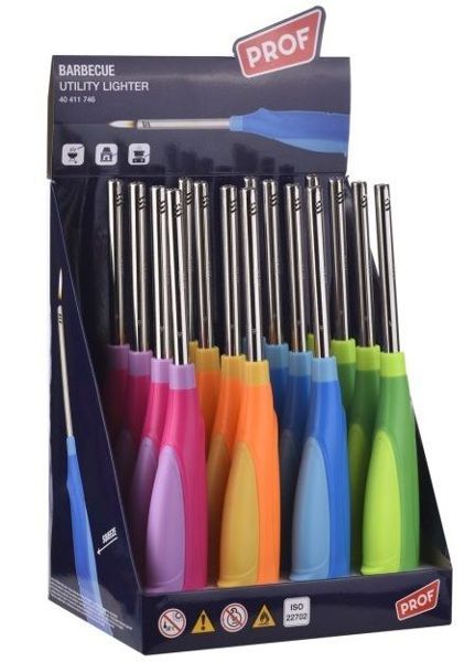 Prof 40411746 Mechero Bicolor Squeeze Bbq Lighter Dl-16