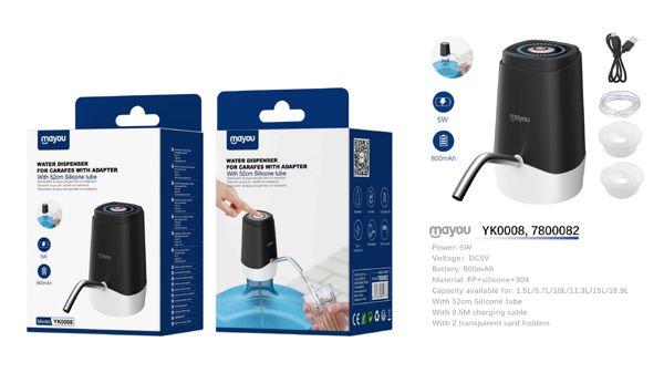 One Plus 7800082 Yk0008 Despensador De Agua