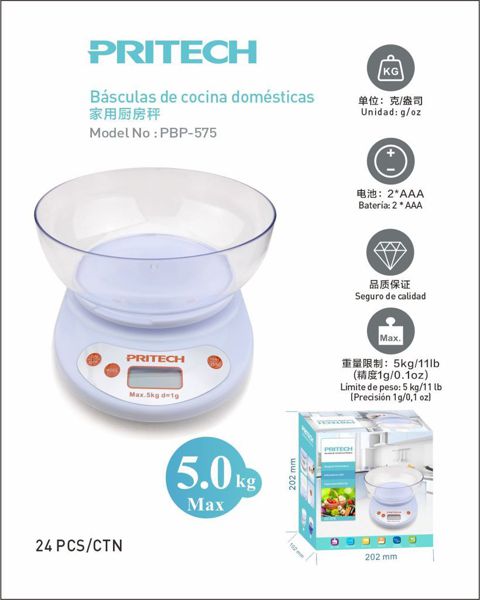 Pritech Cc-575 Bascula De Cocina