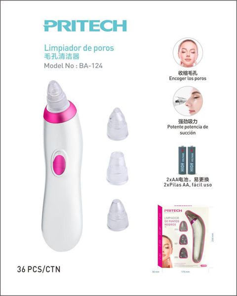 Pritech Ba-124 Limpiador De Puntos Negros
