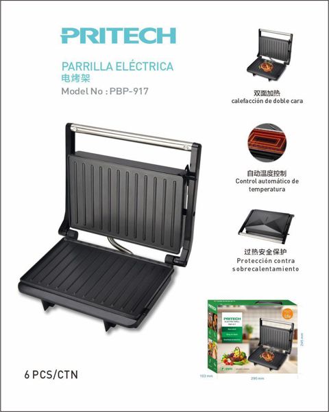 Pritech Pbp-917 Grill Electrico 850W