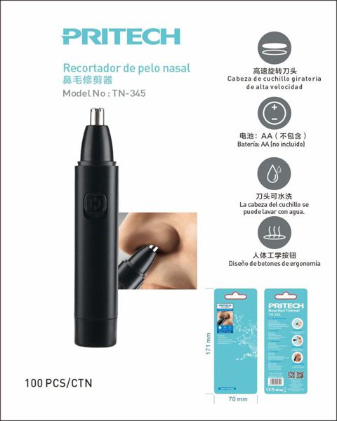 Pritech Tn-345 Recortador Para Nariz