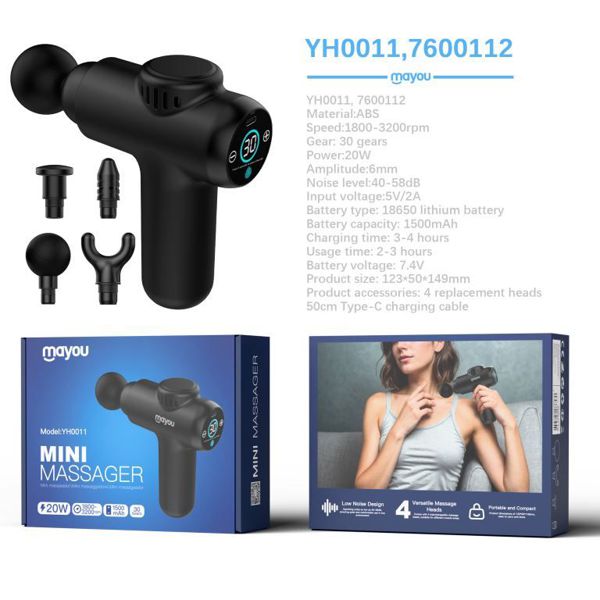 One Plus 7600112 Yh0011 Pistola De Masaje Muscular