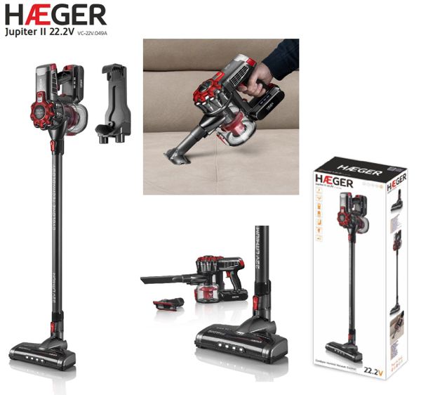 Haeger Vc.22V.049A Aspirador Jupiter Ii