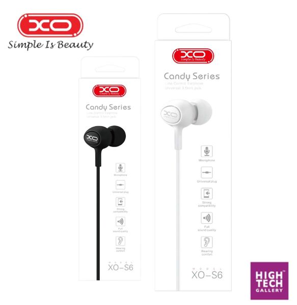 Xo S6 Candy Music Earphone