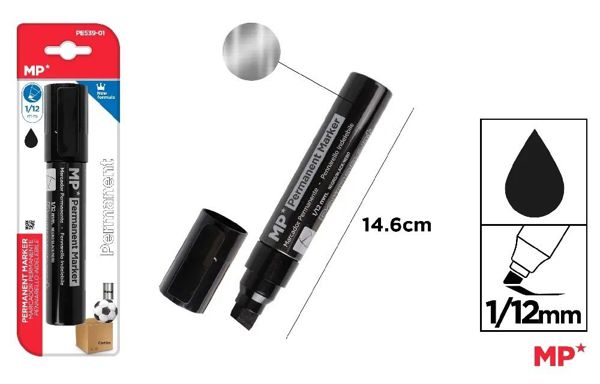 Mp Pe539-01 Marcador Permanente Negro