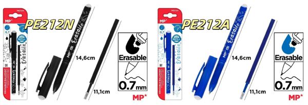 Mp Pe212N Pe212A Boligrafo Borrable+Recambio