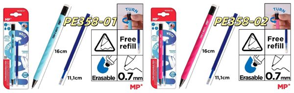 Mp Pe358-01 Pe358-02 Boligrafo Borrable