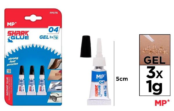 MP PP076 PEGAMENTO INSTANTáNEO GEL 3 x 1G