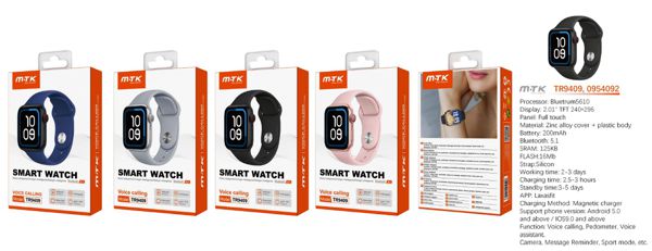Mtk 0954090 Tr9409 Reloj Inteligente BT 5.1