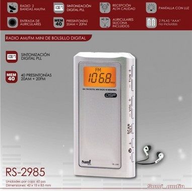 Sami Rs-2985 Radio