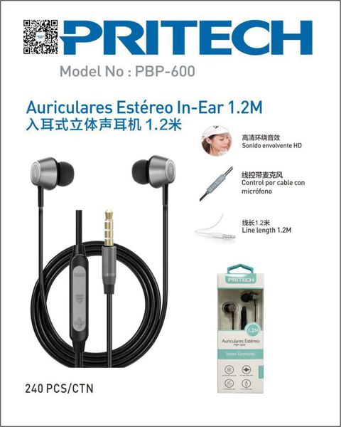 Pritech Pbp-600 Auriculares