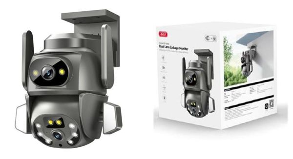 Xo Cr04 Camara WiFi Exterior Motorizada Con Deteccion De Movimiento