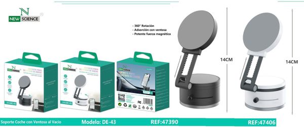 New Science De-43 Soporte Para Telfono De Coche