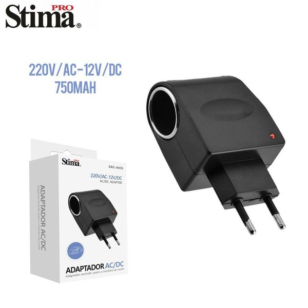 Stima Sac-A435 Adaptador Enchufe A Mechero AC/DC