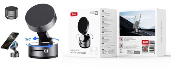 Xo C170 Soporte Coche Smartphone Por Vacio
