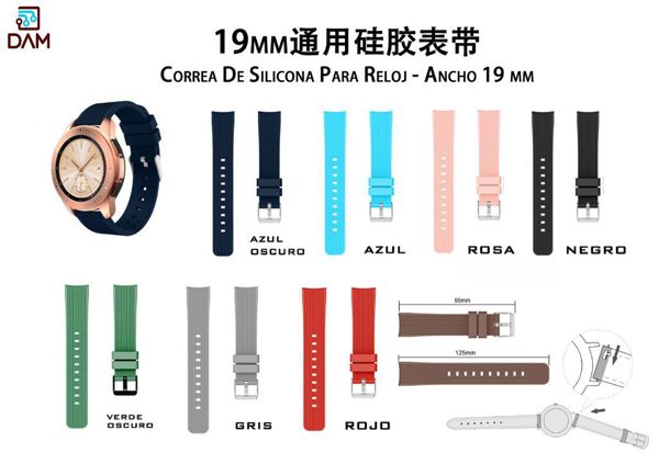 Correa De Silicona Para Reloj