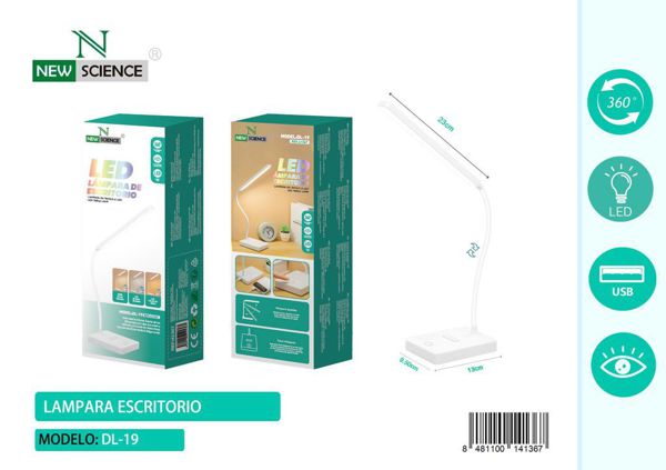 New Science Dl-19 Lampara De Escrtorio LED