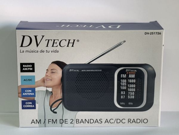 Dv-Tech Dv-251726Ac Radio Am Fm /DC