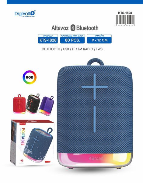 Dgv Kts-1828 Altavoz Kbroad Bluetooth Portatil