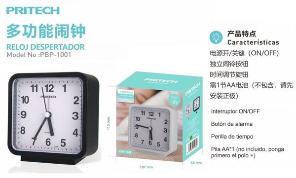 Pritech Pbp-1001 Despertador
