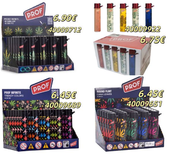 Prof 40009712 40009922 40009689 40009651 Mechero Encendedor