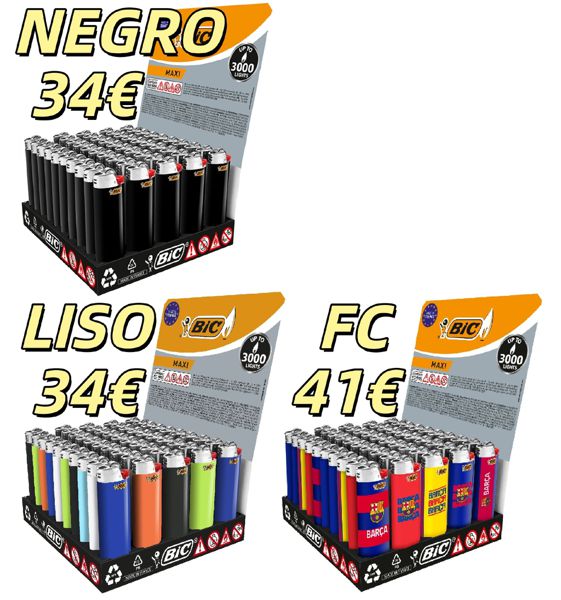 Mechero Encendedor Bic J26 Maxi