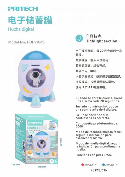 Pritech Pbp-1045 Hucha Digital