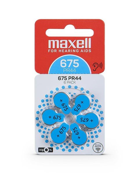 Maxell Pila Botom 675