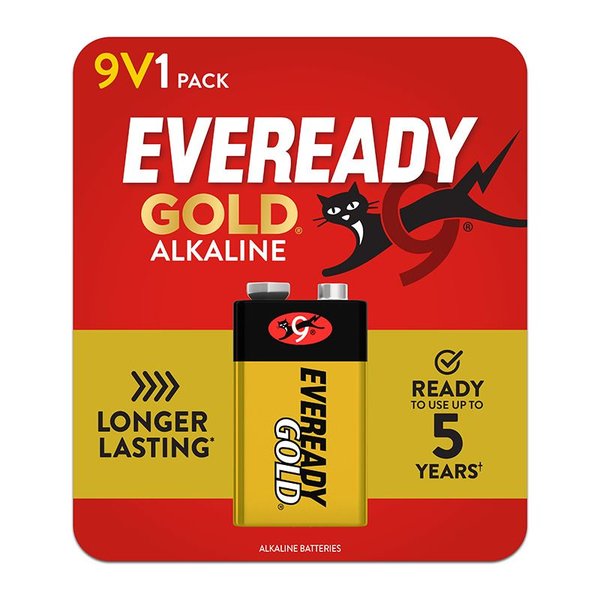Energizer Eveready Gold Alkalina 9V