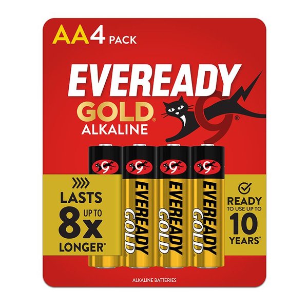 Energizer Eveready Gold Alkalina Aa